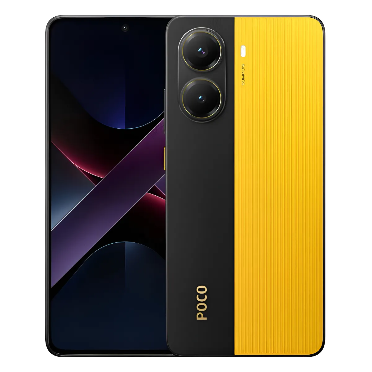 POCO X7 PRO tela ligada, interface HyperOS